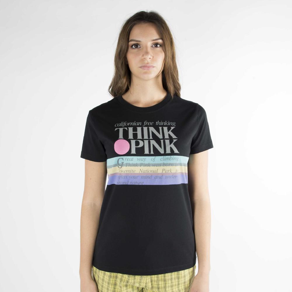 Think Pink T-shirt Donna Manica Corta ss2002