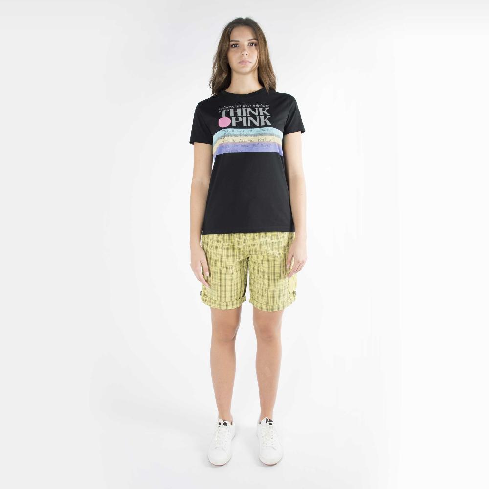 Think Pink T-shirt Donna Manica Corta ss2002 Italia