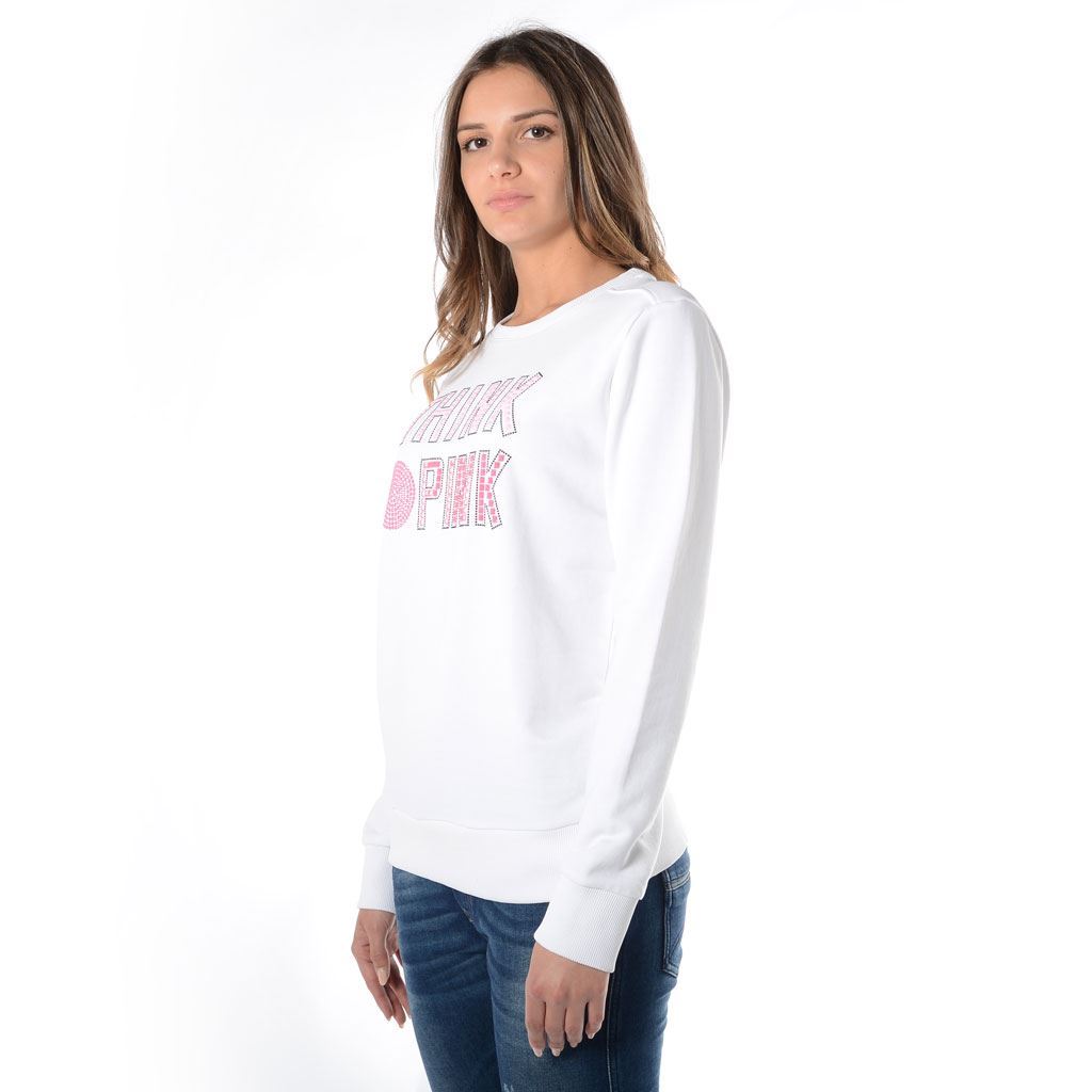 Think Pink Felpa Donna Girocollo ss1908 2025