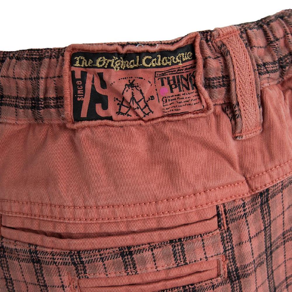 Think Pink Calanque Donna a Quadri fw1608 Negozio