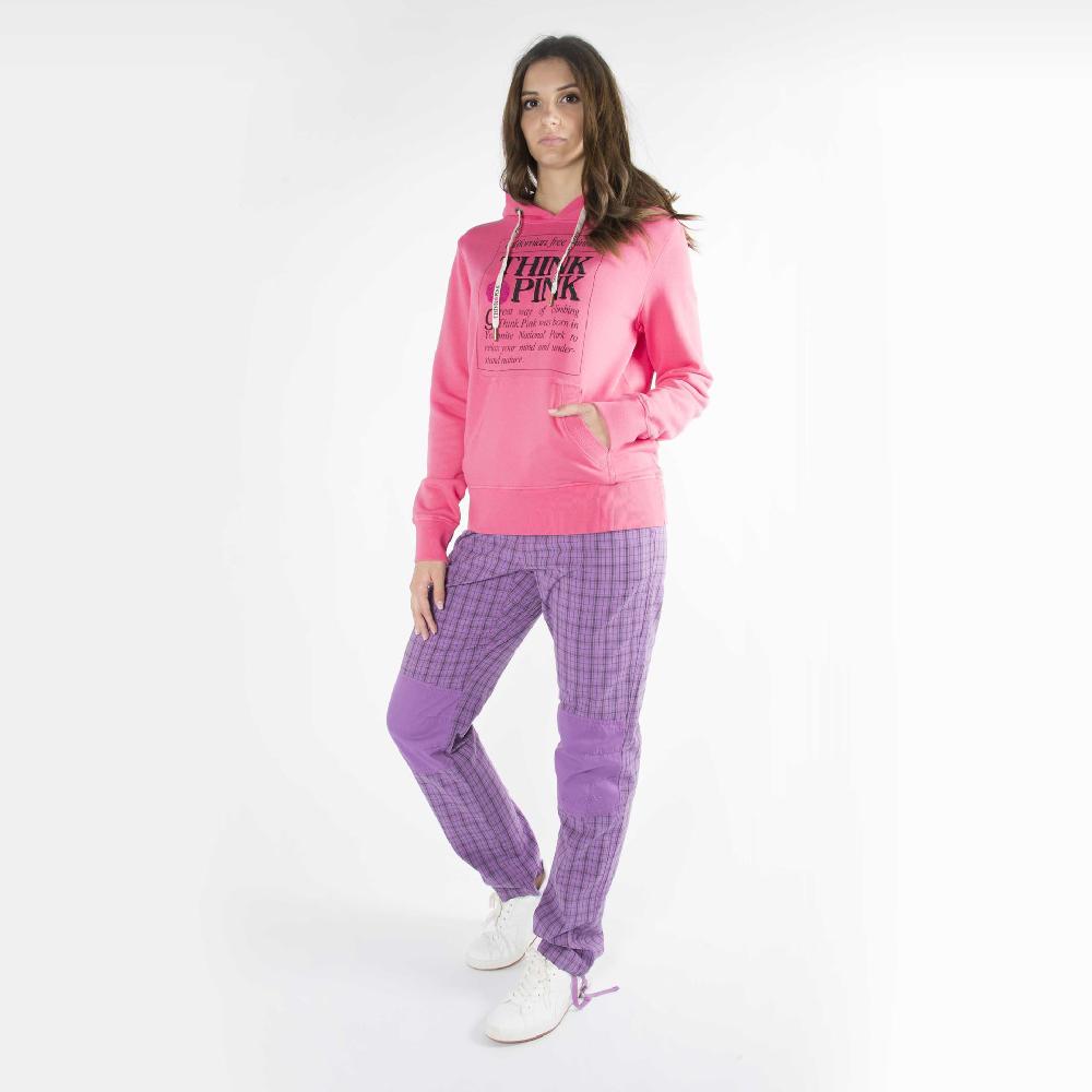 Think Pink Felpa Donna con Cappuccio ss2004 Comprare a buon mercato