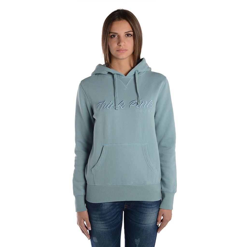 Think Pink Felpa Donna con Cappuccio fw1802 Latest fashion