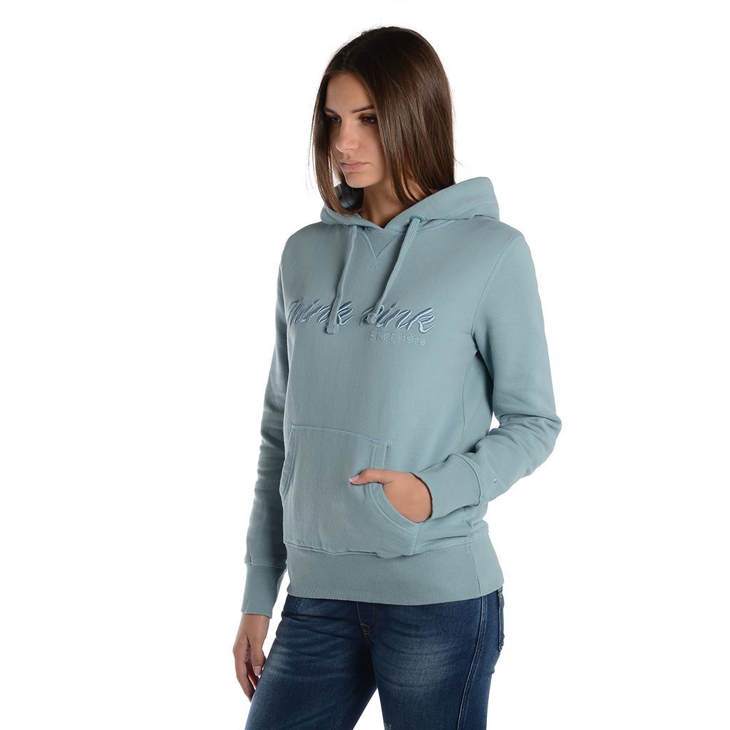 Think Pink Felpa Donna con Cappuccio fw1802 Latest fashion