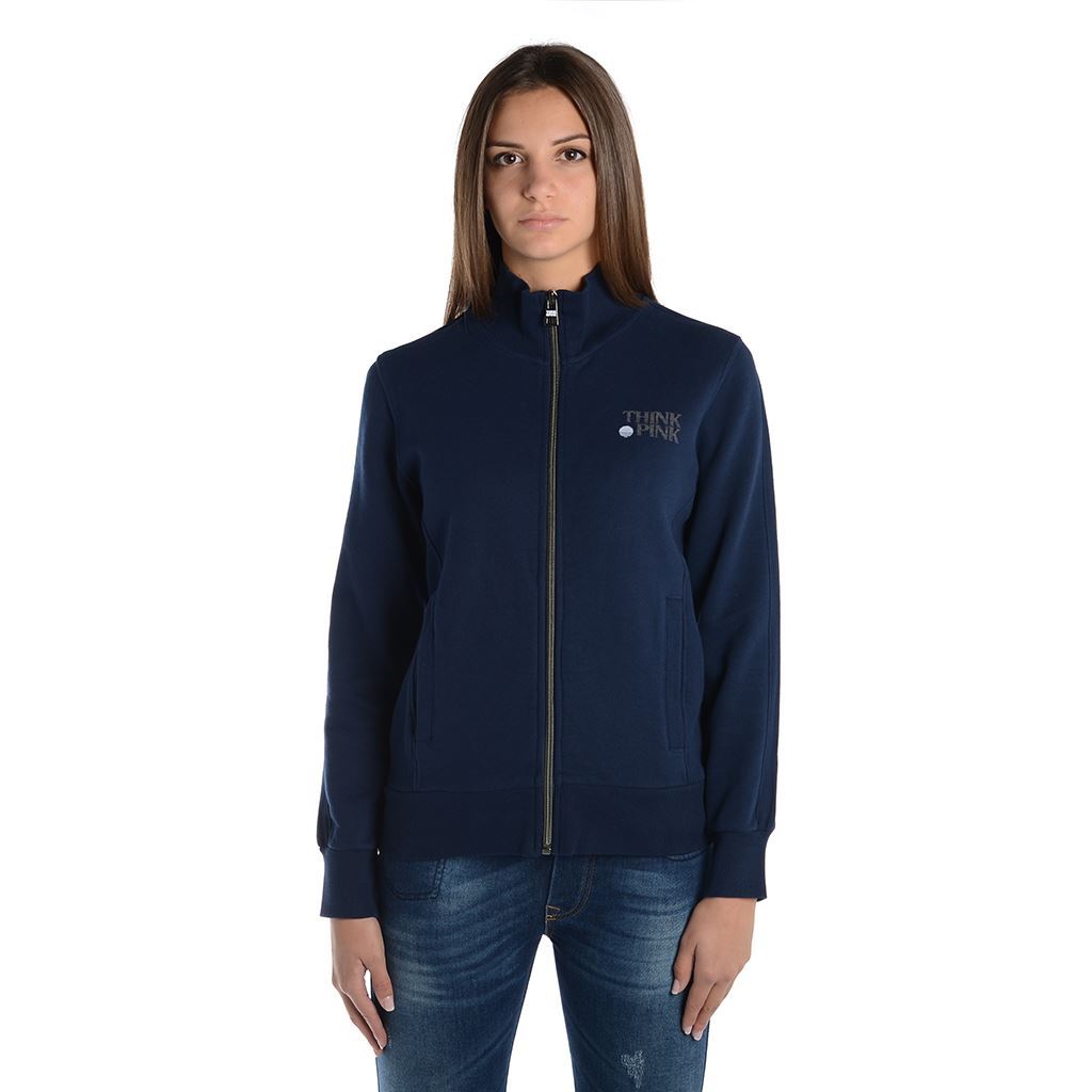 Think Pink Felpa Donna Zip fw1810 Offerta temporanea