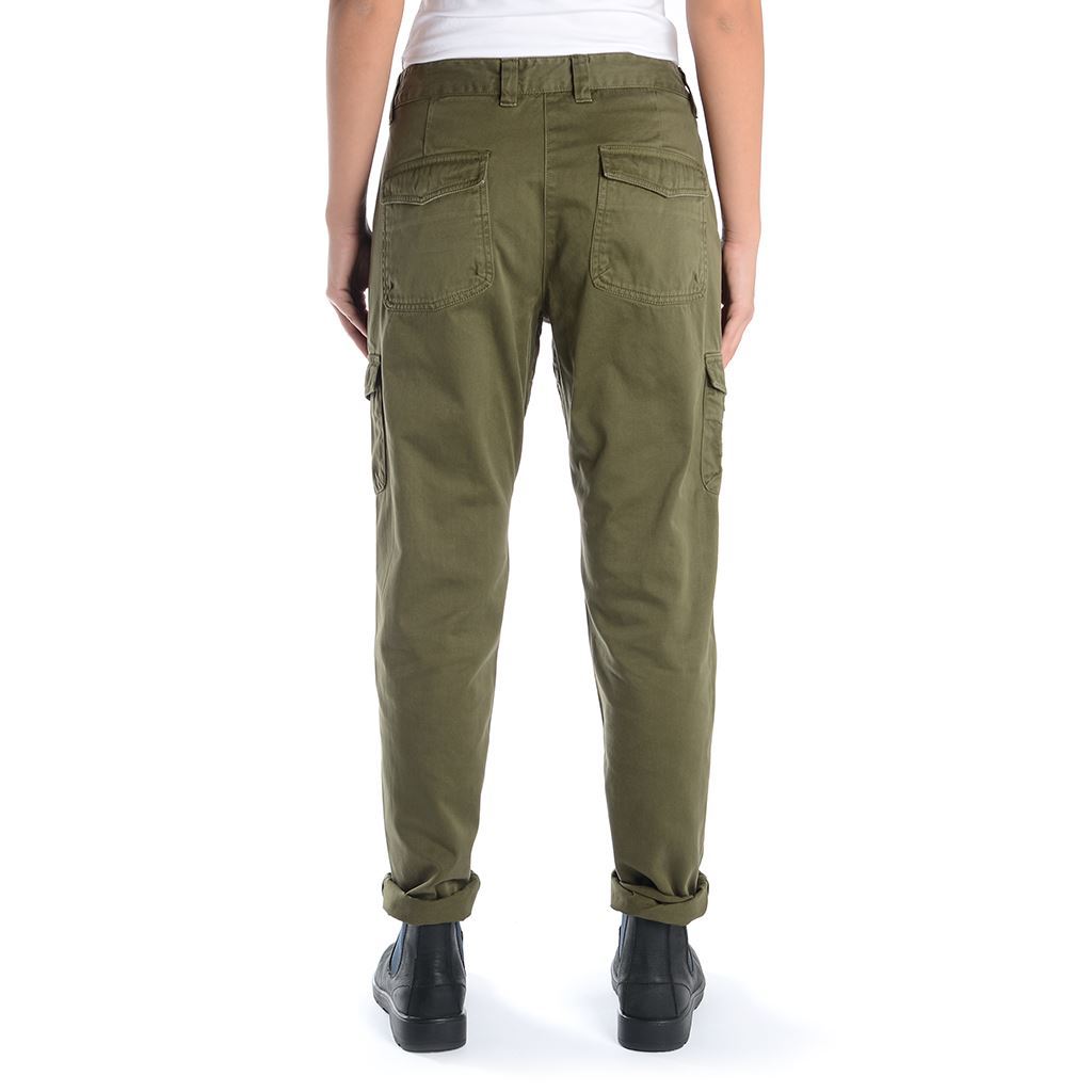 Think Pink Pantaloni Lunghi Donna con Tasconi fw1801 Grandi sconti