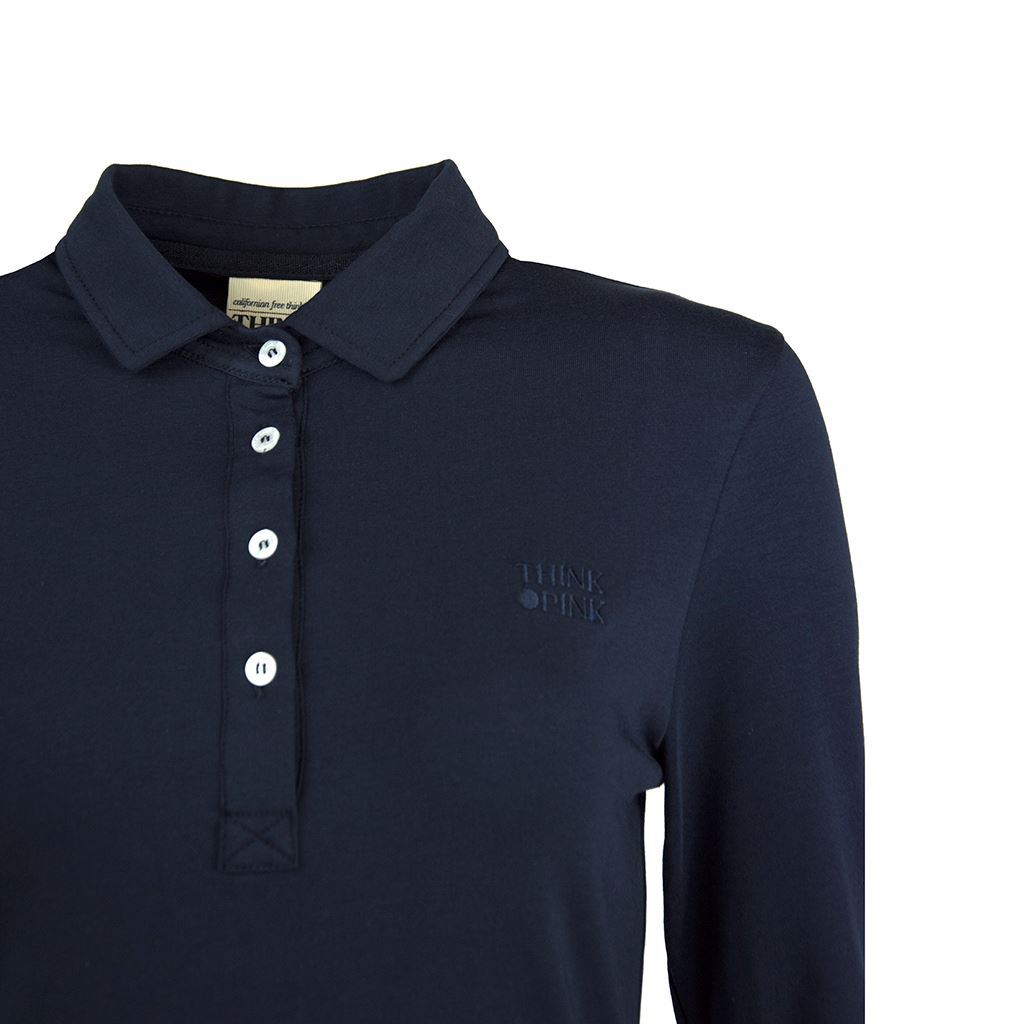 Think Pink Polo Donna Jersey fw1700 Offerte stagionali