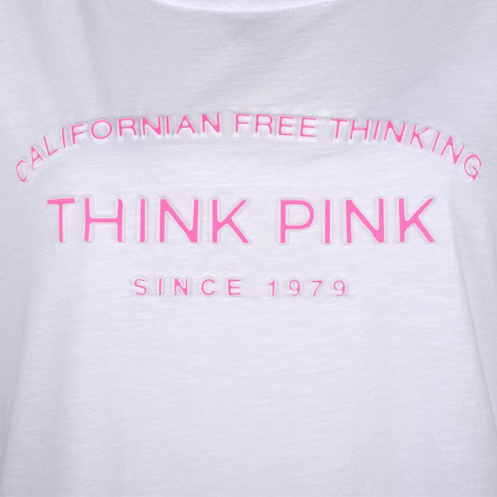 Think Pink T-shirt Donna Manica Corta ss1802 Sconti VIP