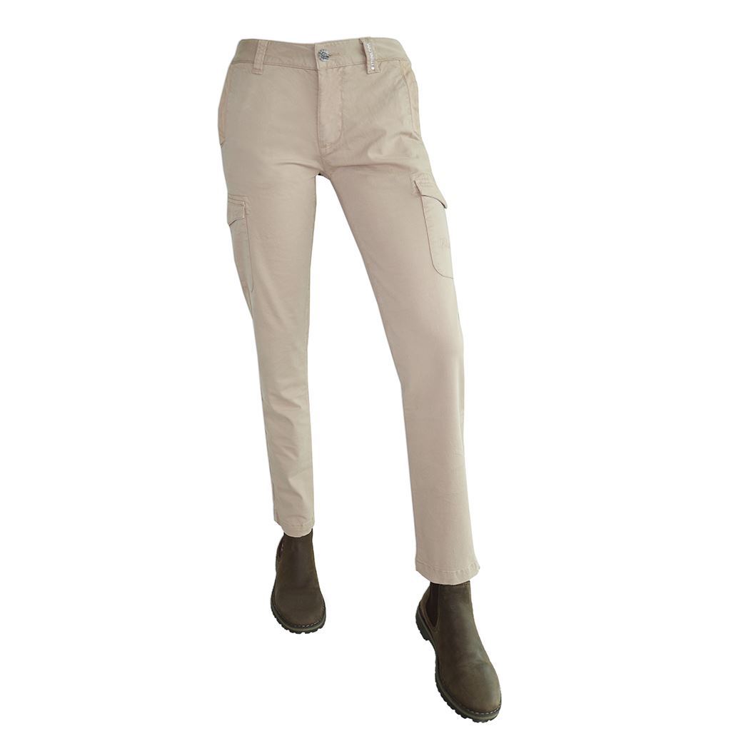 Think Pink Pantaloni Lunghi Donna con Tasconi fw1500 Ultimi due giorni