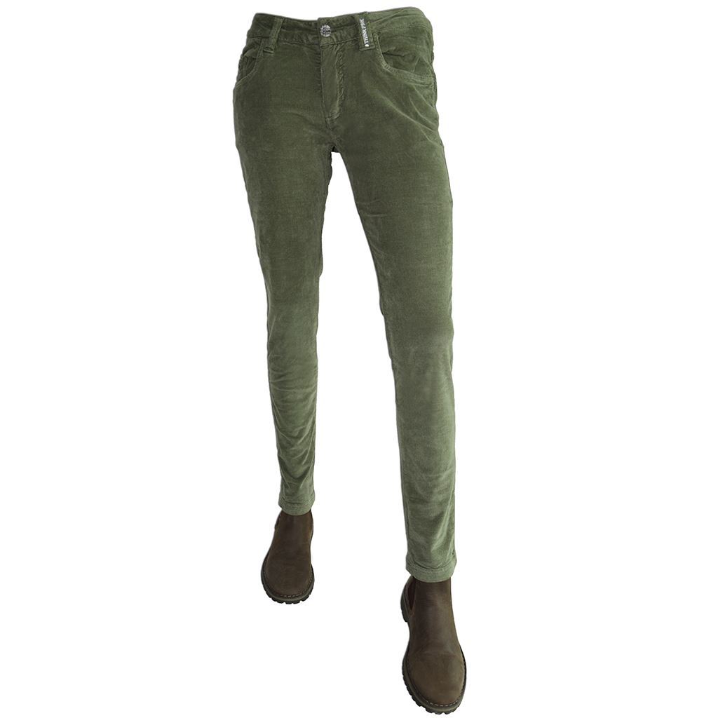 Think Pink Pantaloni Donna Velluto fw1504 Promozione temporanea