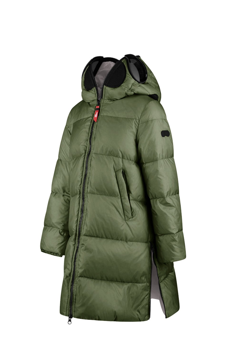 Ai-Riders Piumino Lungo Bambina in Nylon Micro-Ripstop - CG621BTKJ4 | AI Riders Acquista Ora
