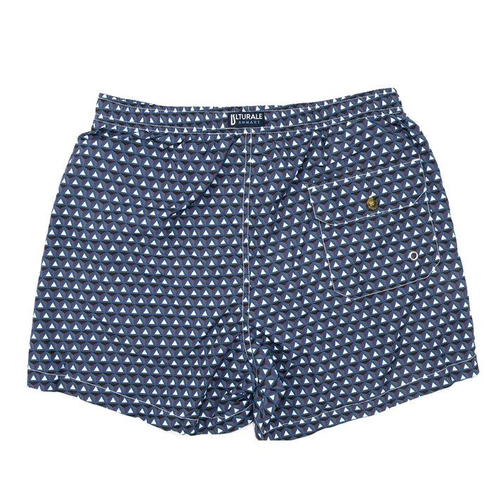 Ulturale Costume con pattern prisma blu e viola – Ulturale Novità