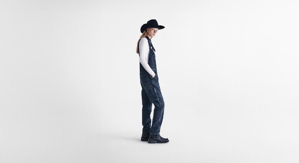 Washington Dee Cee Black Denim Overalls Offerte