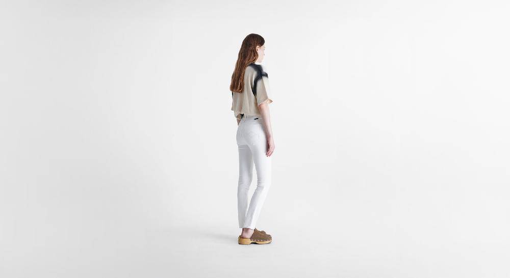 Washington Dee Cee White Rodeo Denim Saldi Di Fabbrica