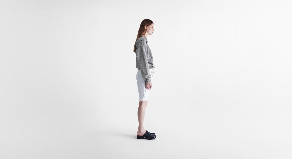 Washington Dee Cee White Ranch Short Consegna Veloce