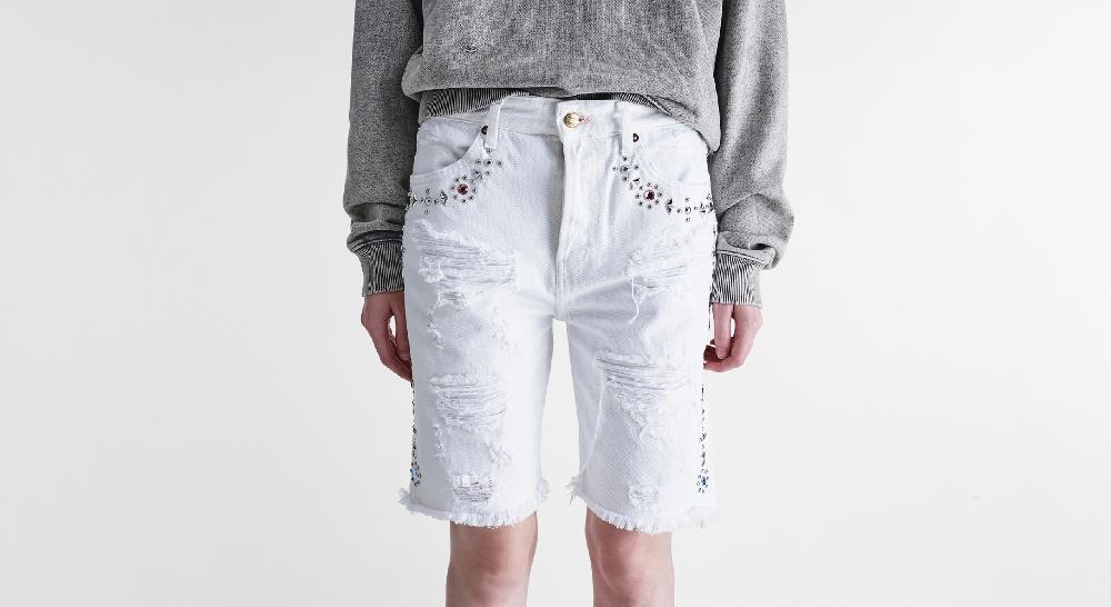 Washington Dee Cee White Ranch Short Consegna Veloce