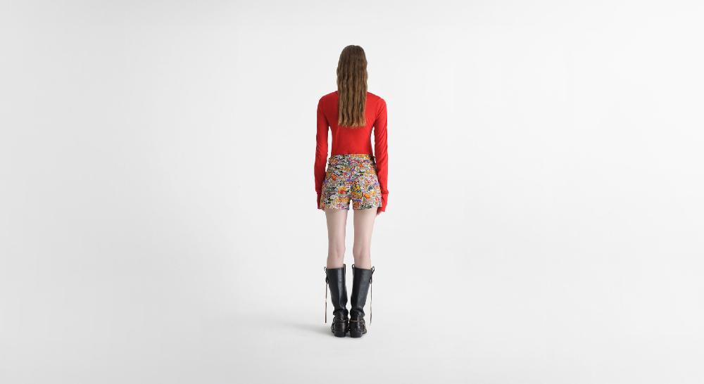 Washington Dee Cee Wdc Print Shorts Promozione Limitata
