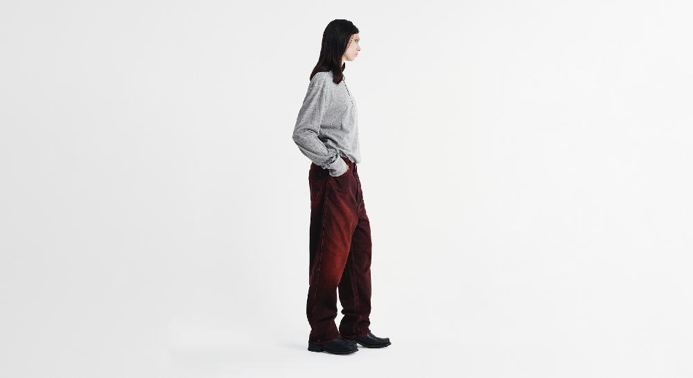 Washington Dee Cee RED SPRAY DENIM PANTS I Più Venduti
