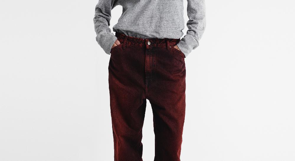 Washington Dee Cee RED SPRAY DENIM PANTS I Più Venduti