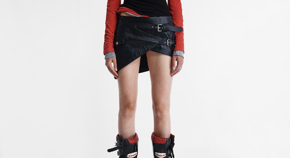 Washington Dee Cee LEATHER MINI SKIRT Bestseller