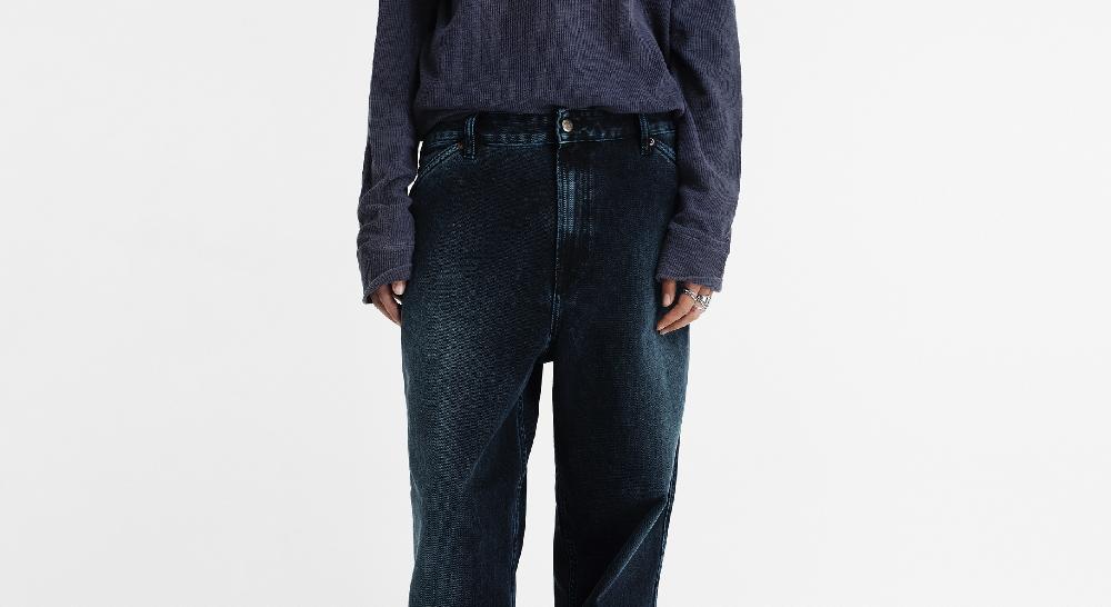 Washington Dee Cee STONE BLACK DENIM PANTS Prezzo basso