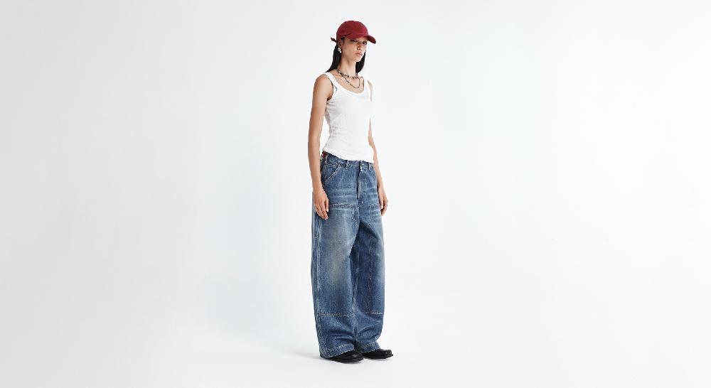 Washington Dee Cee WORK BLUE DENIM PANTS Super Saving Price