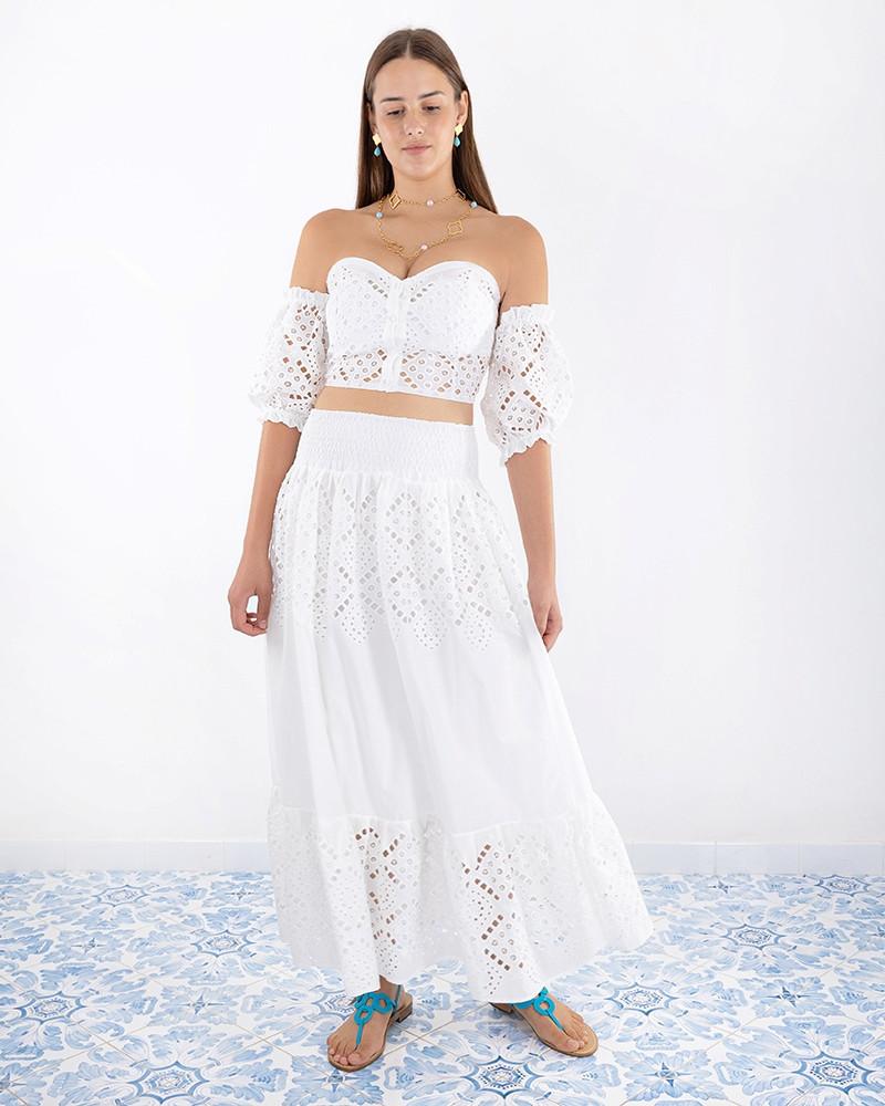 Y'am Capri Laura Top In Linea