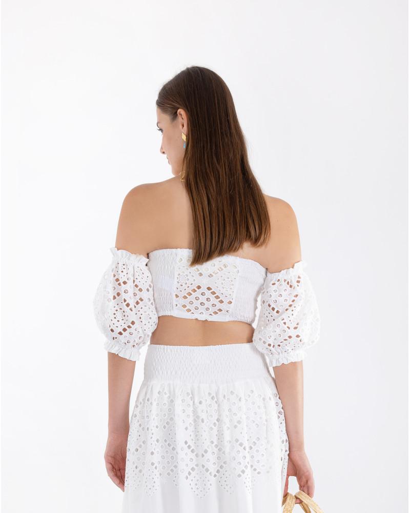 Y'am Capri Laura Top In Linea