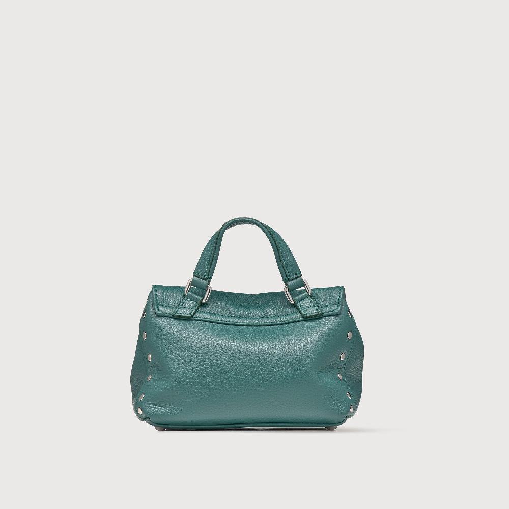 Zanellato BORSA POSTINA® BABY IN PELLE MARTELLATA GREEN ACCA | Zanellato Offerta