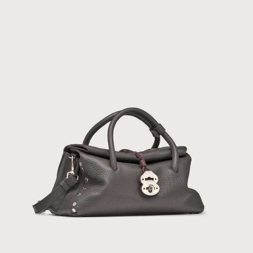 Zanellato BORSA DOTTA® SMALL IN PELLE MARTELLATA BROWN DOLCE AMARO | Zanellato Economico