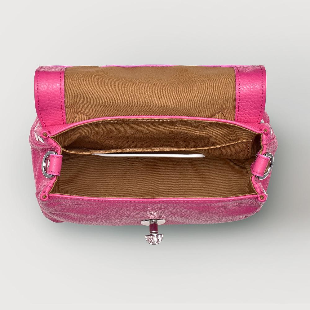 Zanellato BORSA POSTINA® BABY IN PELLE MARTELLATA PINK ORCHIDEA | Zanellato Outlet