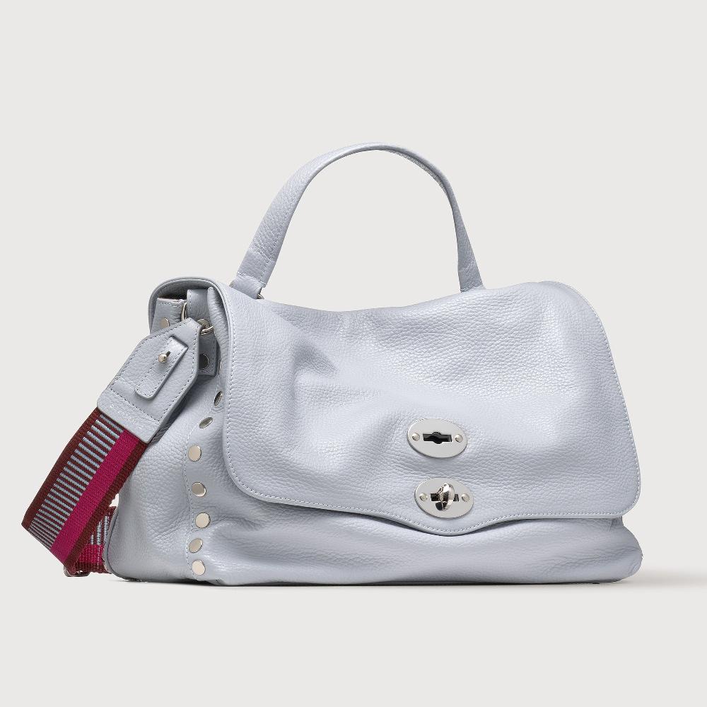 Zanellato BORSA POSTINA® MEDIUM IN PELLE MARTELLATA GREY CLOUD | Zanellato Saldi