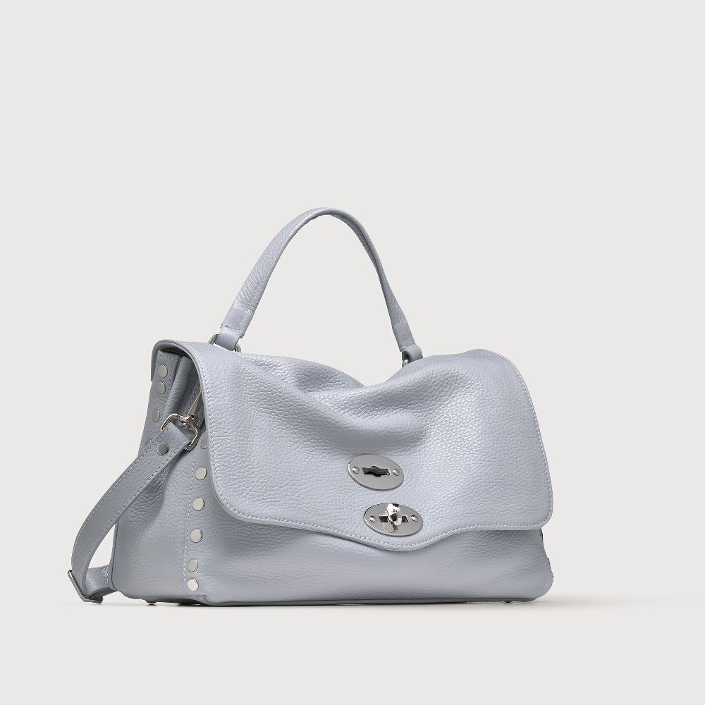Zanellato BORSA POSTINA® SMALL IN PELLE MARTELLATA GREY CLOUD | Zanellato Offerte