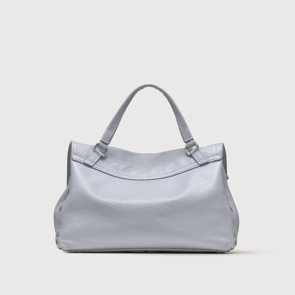 Zanellato BORSA POSTINA® SMALL IN PELLE MARTELLATA GREY CLOUD | Zanellato Offerte
