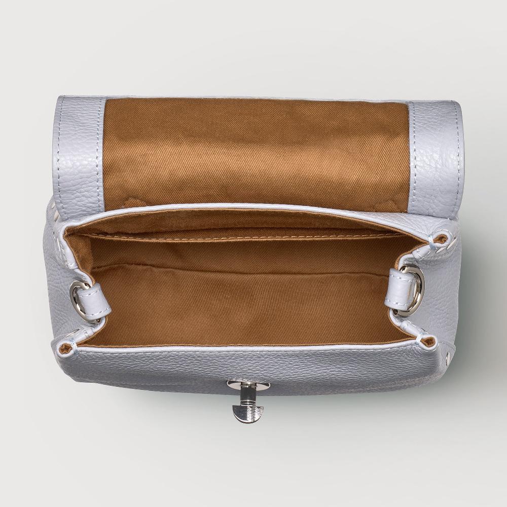Zanellato BORSA POSTINA® BABY IN PELLE MARTELLATA GREY CLOUD | Zanellato Hotsell