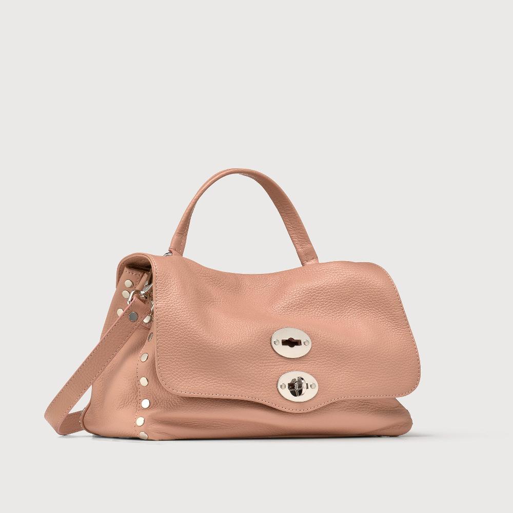 Zanellato BORSA POSTINA® SMALL IN PELLE MARTELLATA PINK NUDE | Zanellato Vendita Calda