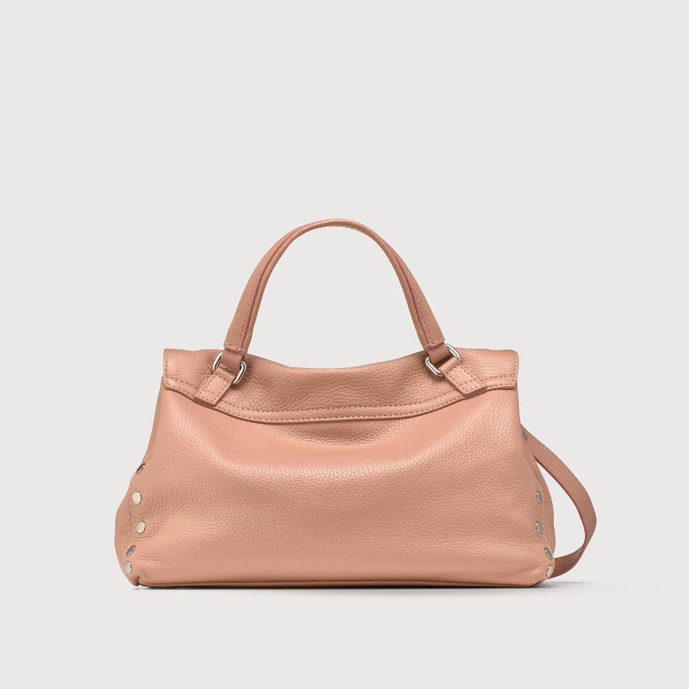 Zanellato BORSA POSTINA® SMALL IN PELLE MARTELLATA PINK NUDE | Zanellato Vendita Calda
