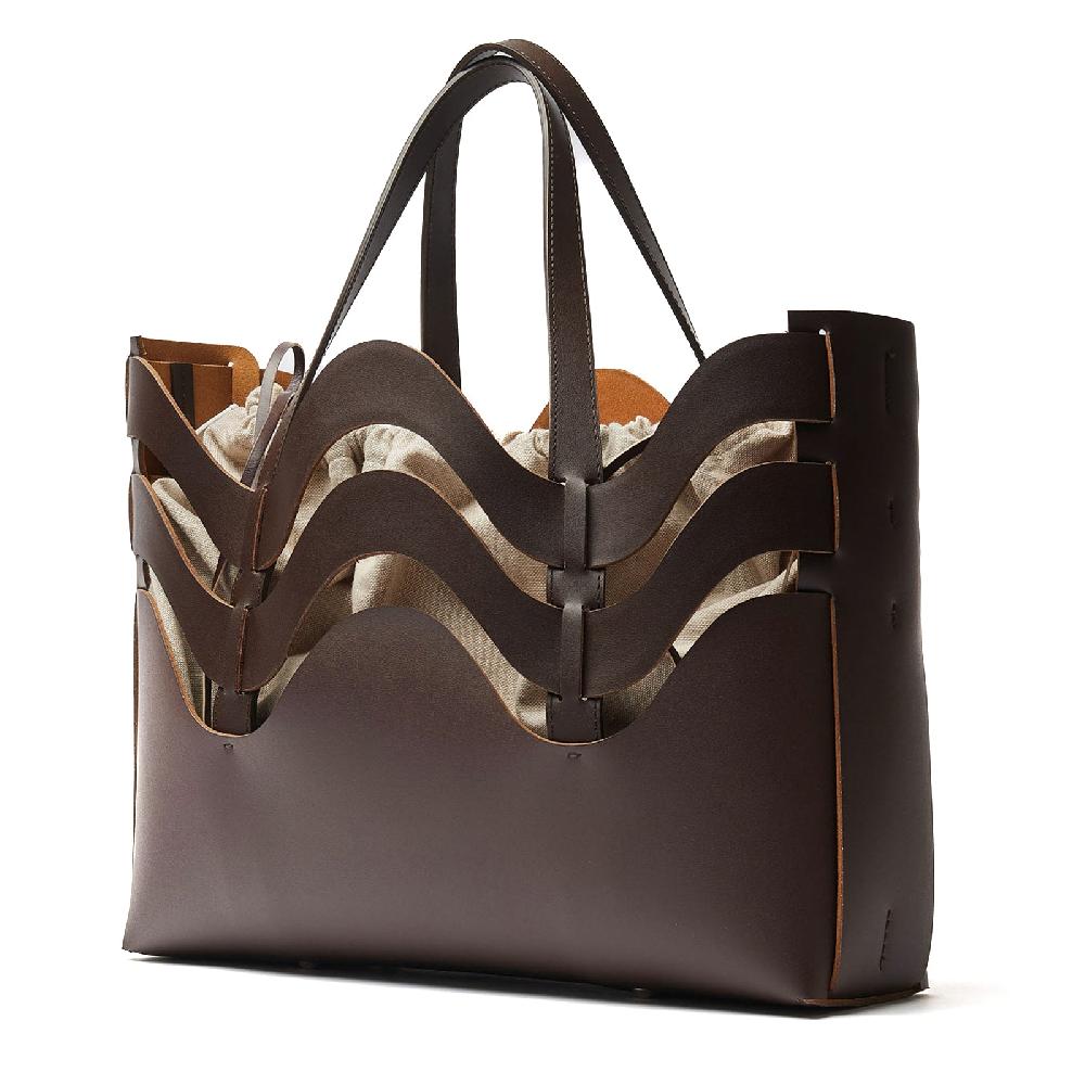 Zanellato BORSA DUNE MEDIUM IN PELLE RIGENERATA BROWN WENGHE | Zanellato Offerte