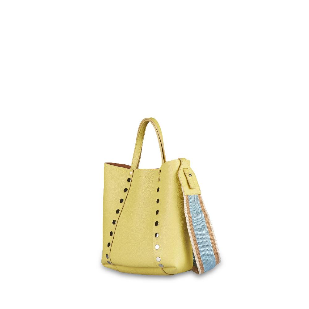 Zanellato BORSA MORETTA SMALL IN PELLE MARTELLATA GIALLO TUSCAN | Zanellato Negozio