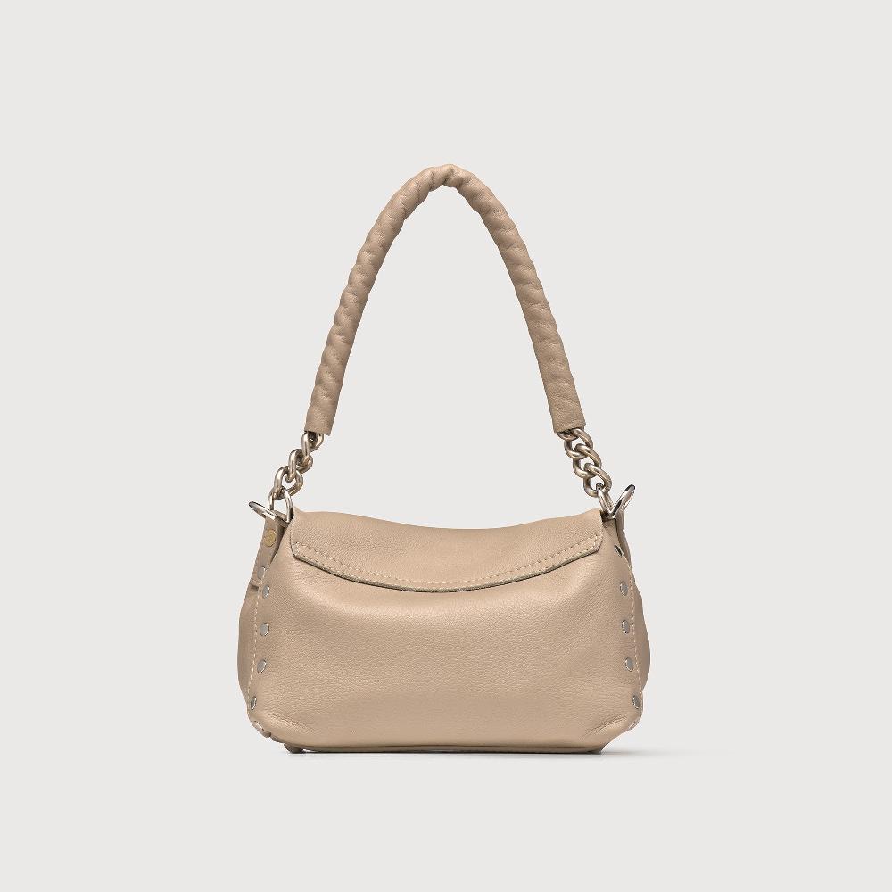 Zanellato BORSA POSTINA® BABY IN PELLE LISCIA GREY SASSONE | Zanellato 2025