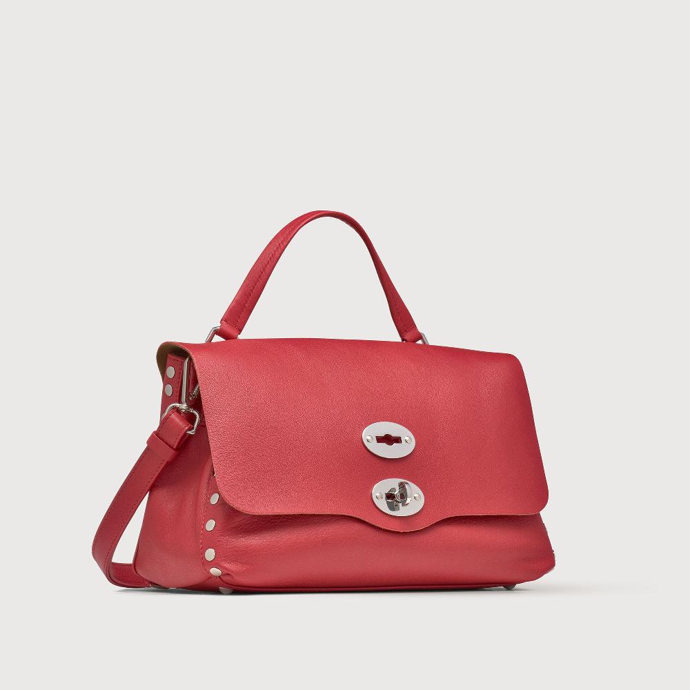 Zanellato BORSA POSTINA® SMALL IN PELLE LISCIA RED VALTELLINA | Zanellato Qualità Garantita