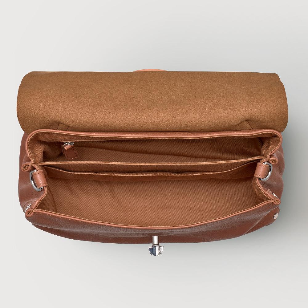 Zanellato BORSA POSTINA® SMALL IN PELLE LISCIA BEIGE GENCO | Zanellato Acquista Ora