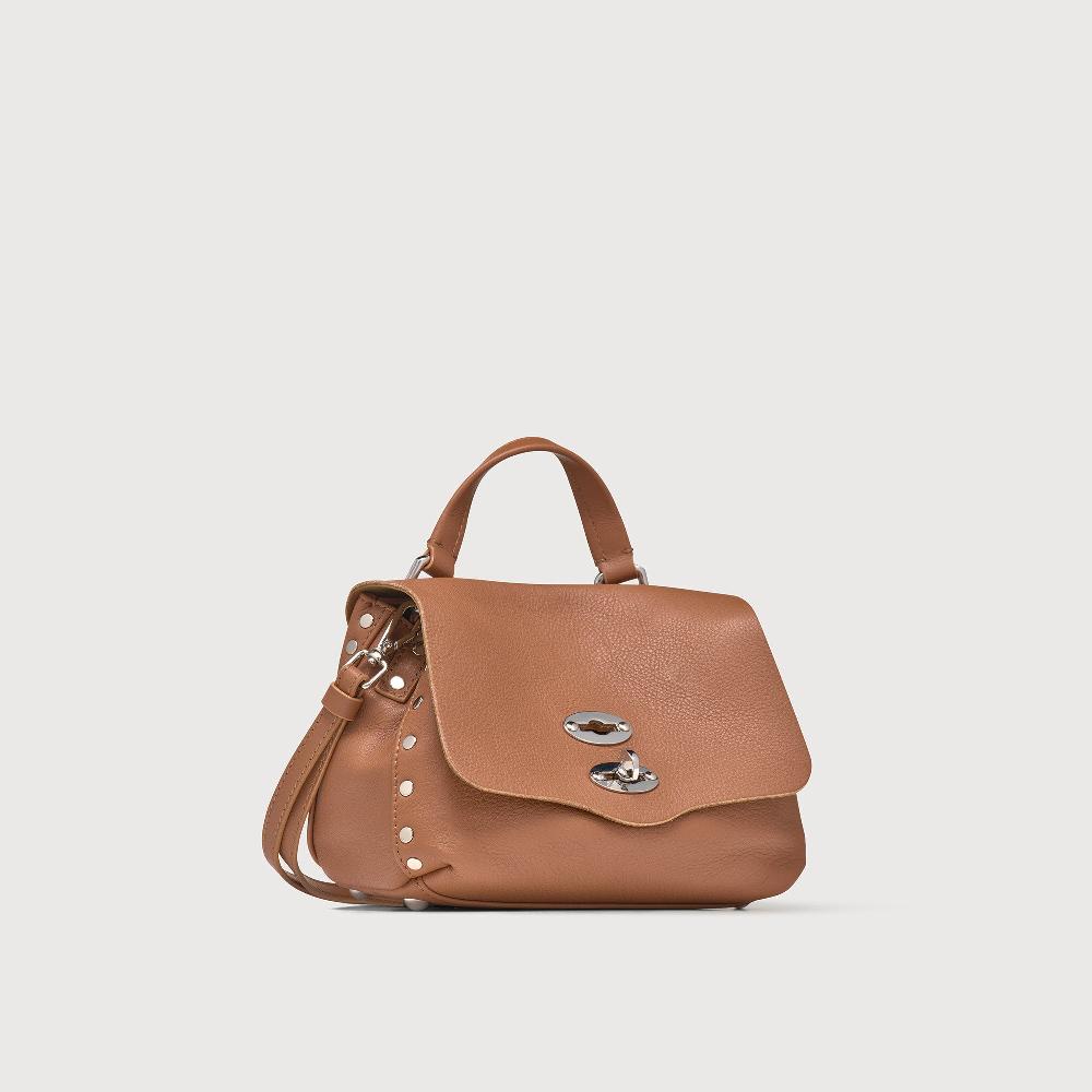 Zanellato BORSA POSTINA® BABY IN PELLE LISCIA BEIGE GENCO | Zanellato Consegna Veloce