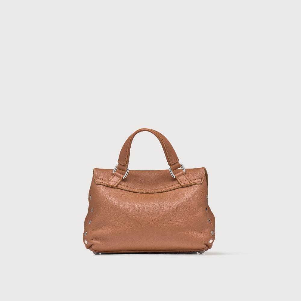 Zanellato BORSA POSTINA® BABY IN PELLE LISCIA BEIGE GENCO | Zanellato Consegna Veloce