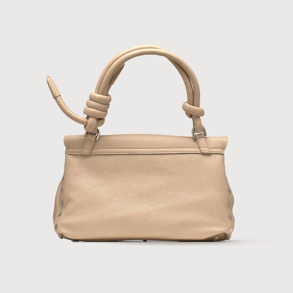 Zanellato BORSA POSTINA® SMALL IN PELLE LISCIA BEIGE BLOOM | Zanellato Shopping Online