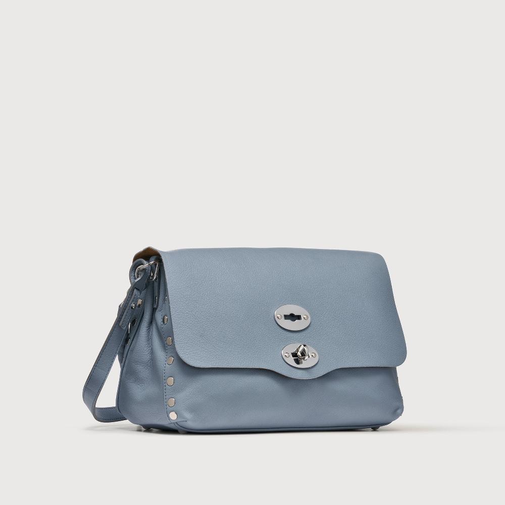 Zanellato BORSA POSTINA® SMALL IN PELLE LISCIA BLUE GRAN LAGUNA | Zanellato Convenienza