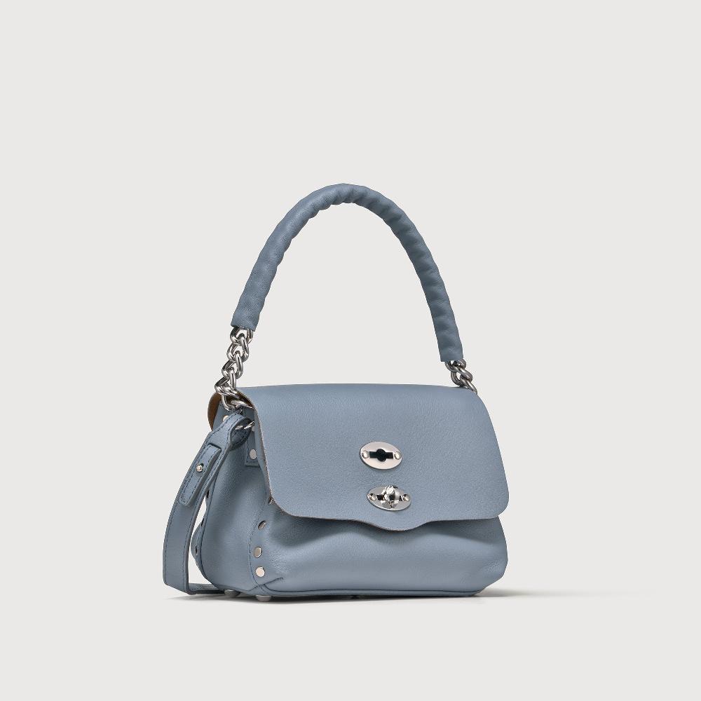 Zanellato BORSA POSTINA® BABY IN PELLE LISCIA BLUE GRAN LAGUNA | Zanellato Presa