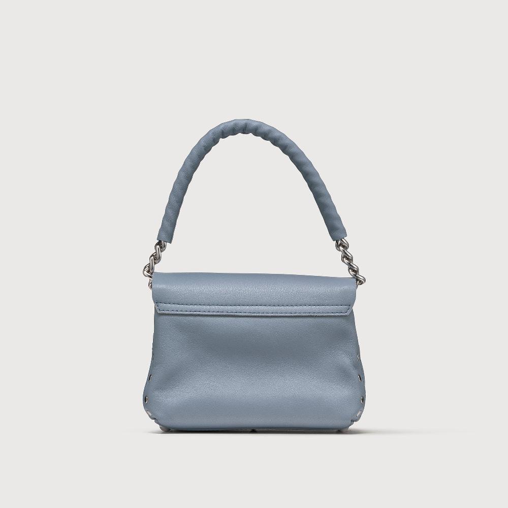 Zanellato BORSA POSTINA® BABY IN PELLE LISCIA BLUE GRAN LAGUNA | Zanellato Presa