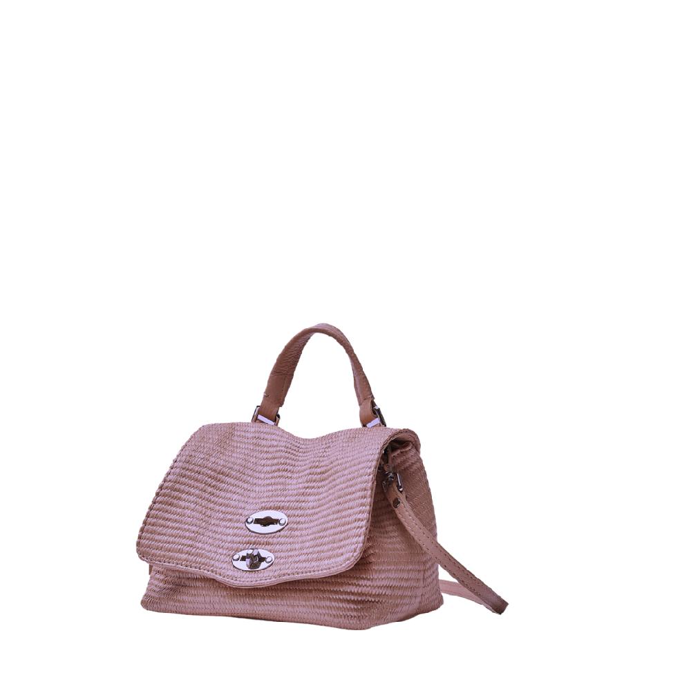 Zanellato BORSA POSTINA® BABY IN TESSUTO PAGLIA VIOLET MODENA | Zanellato Economico