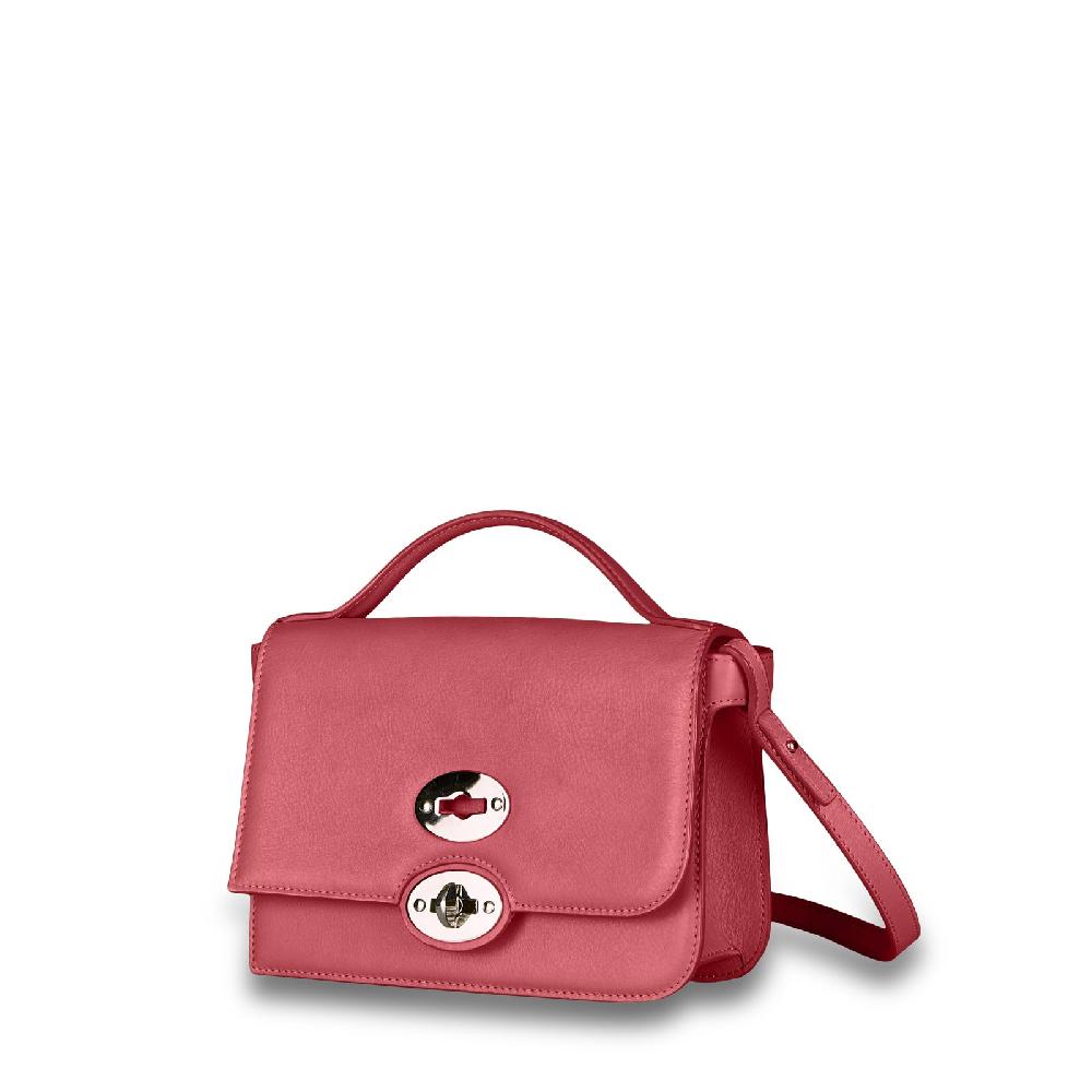 Zanellato BORSA ELLA UNICA IN PELLE LISCIA ROSE GUARANA' | Zanellato Black Friday Prezzi