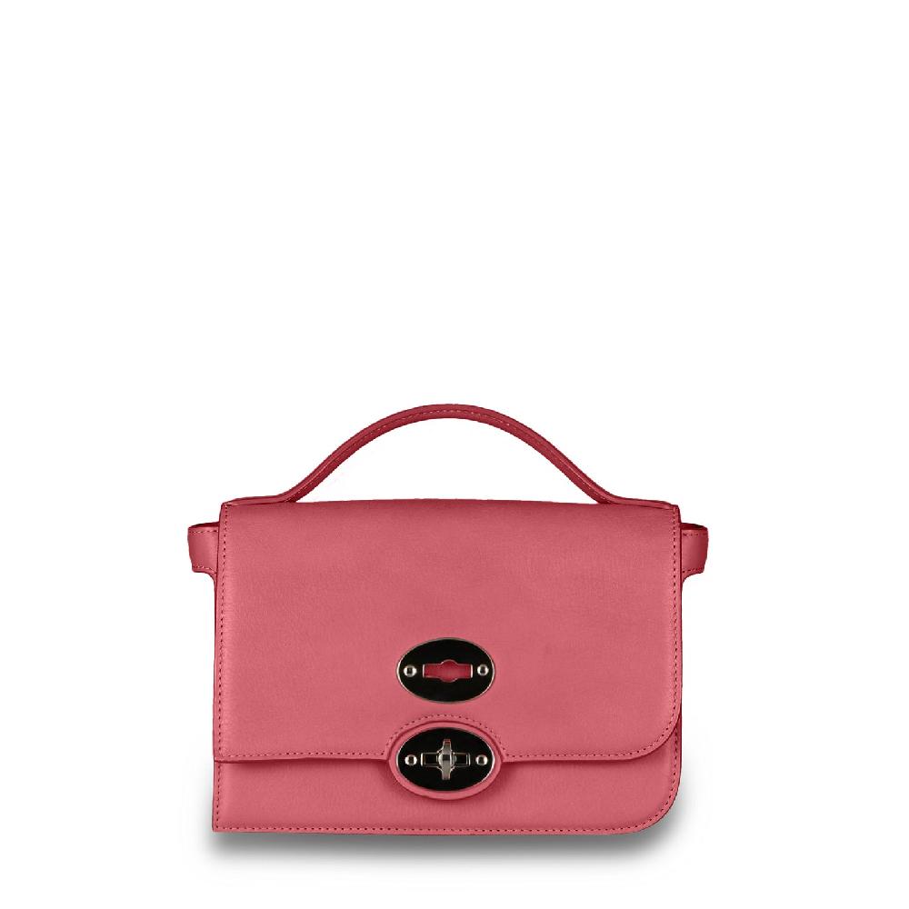 Zanellato BORSA ELLA UNICA IN PELLE LISCIA ROSE GUARANA' | Zanellato Black Friday Prezzi